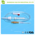 Beliebte PVC medizinische Einweg-Bluttransfusion Set in China hergestellt